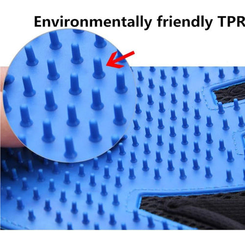 Pferde-Fellpflege Handschuh – Premium Striegel-Handschuh für sanfte Massage & Fellpflege