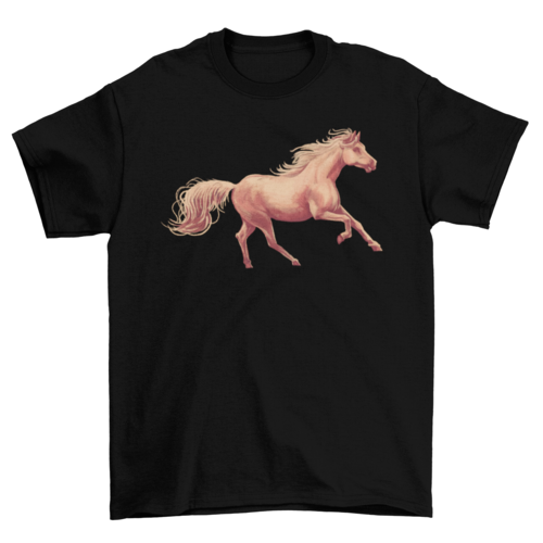 Pferde T-Shirt – Realistisches Pferde-Motiv