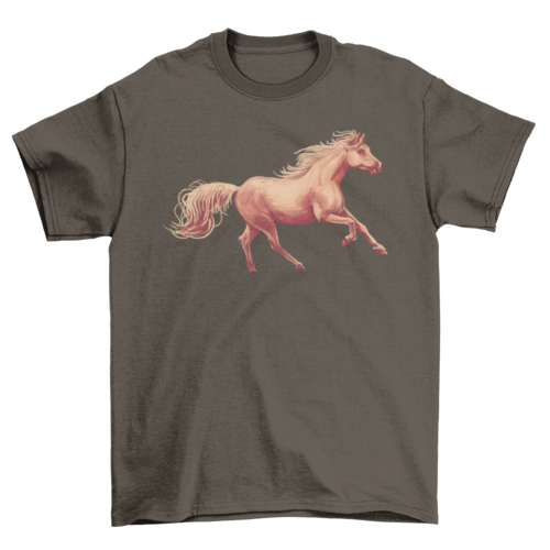 Pferde T-Shirt – Realistisches Pferde-Motiv